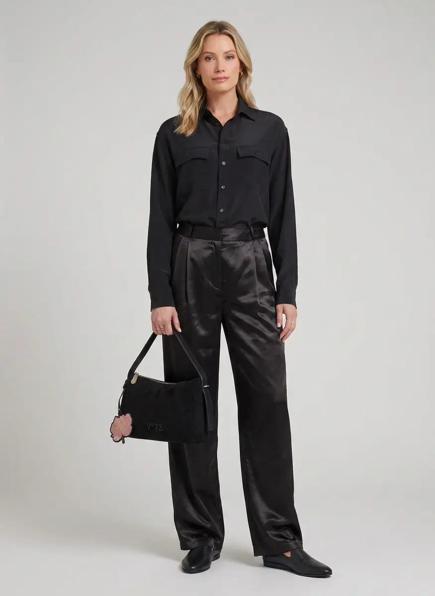 COPERNI Black Loose Tailored Trousers 8