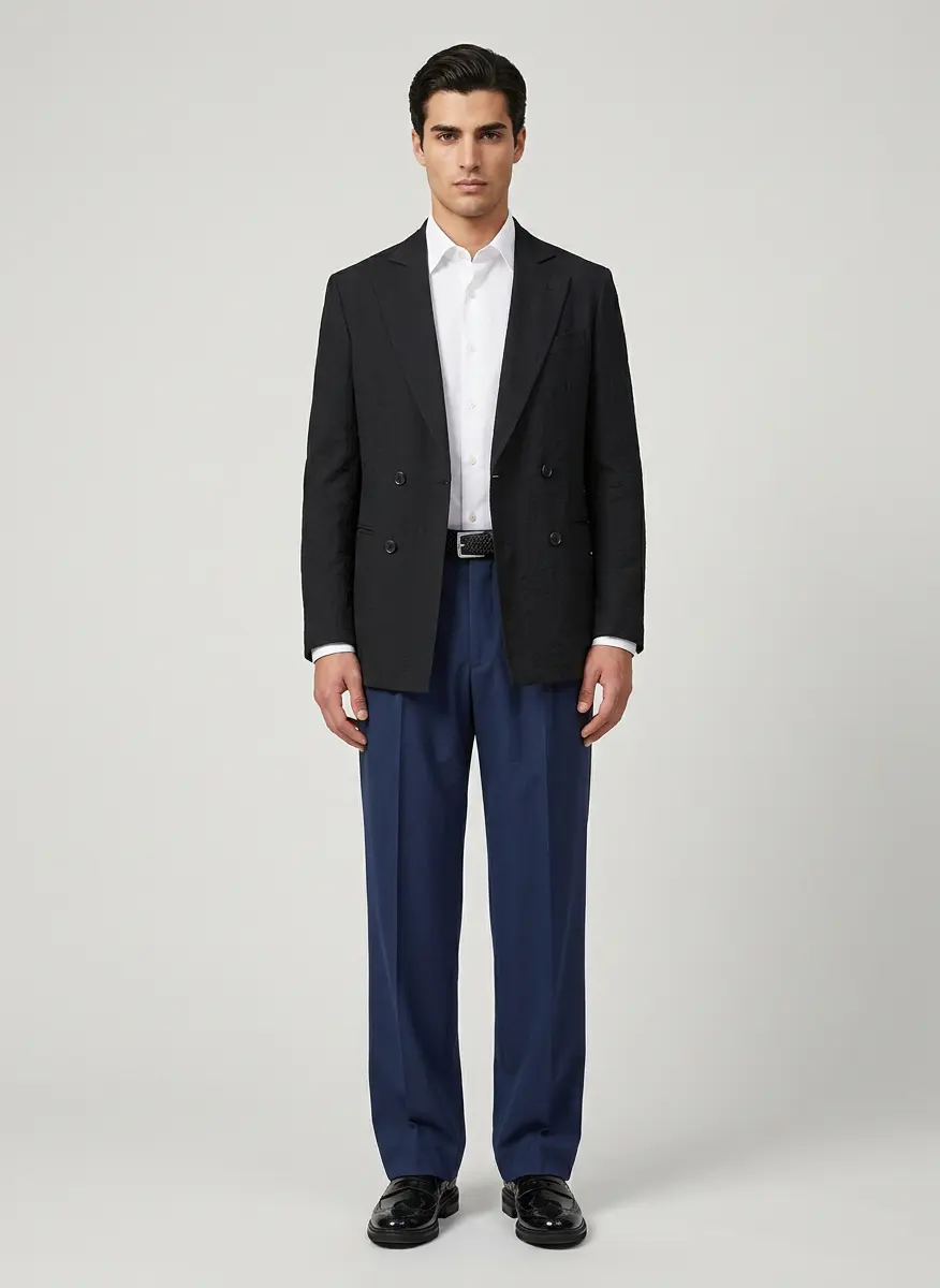 Modern Executive Navy