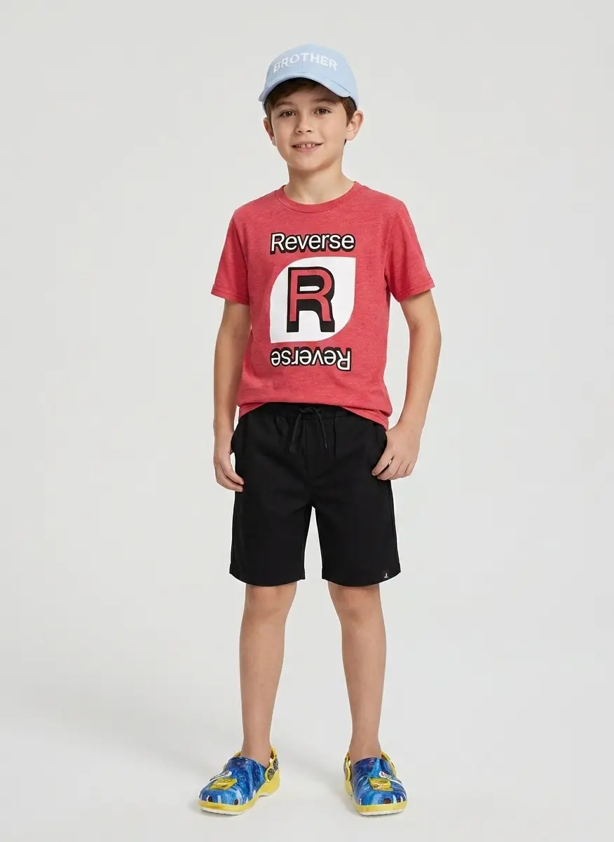 Hybrid Toddler Boys Uno Reverse Graphic T-Shirt 4