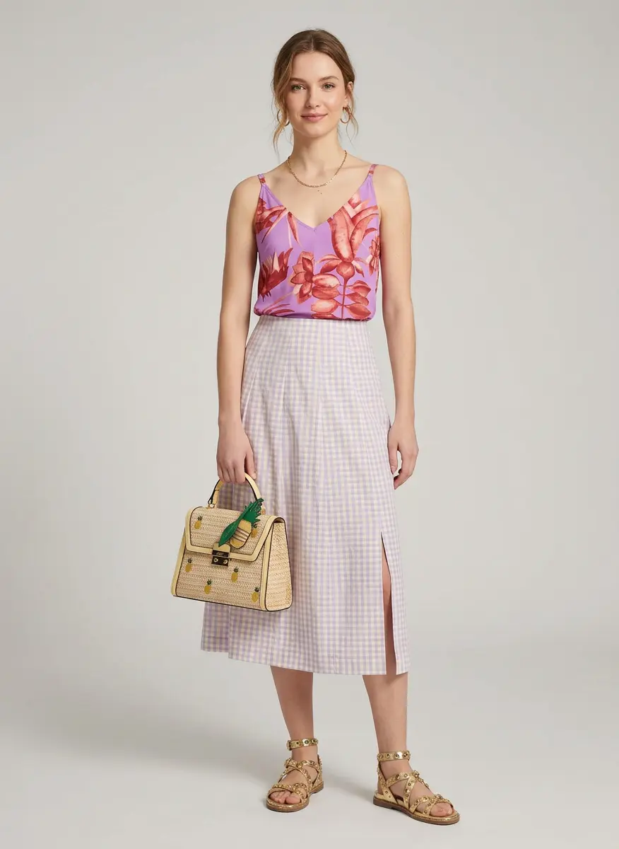 Lilac Garden Midi