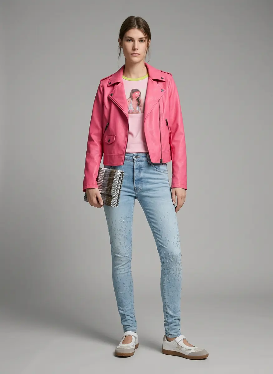 Edgy Pastel Contrast