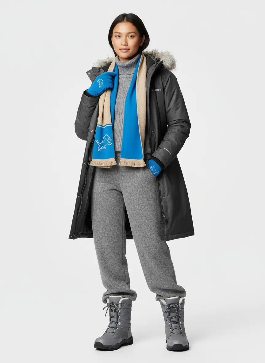Monochrome Winter Comfort
