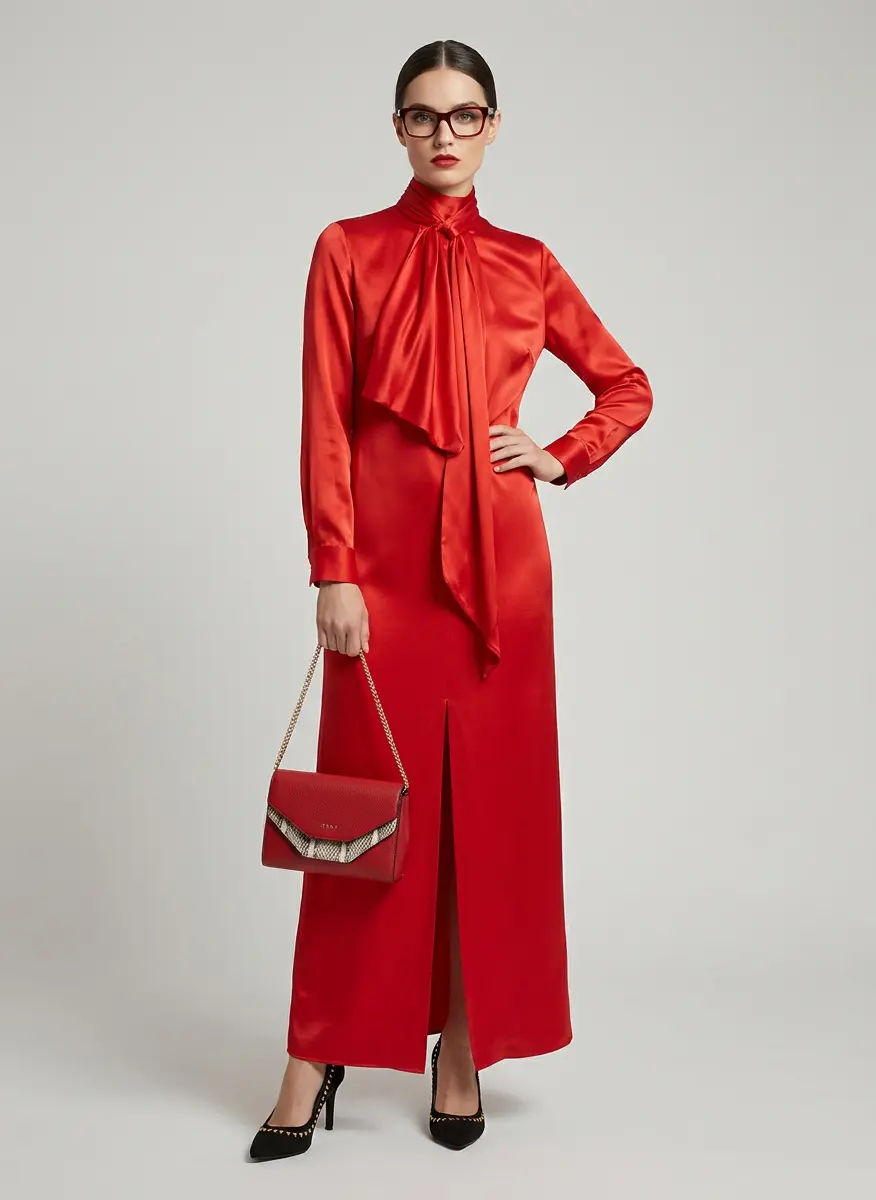 Radiant Red Monochrome Luxury