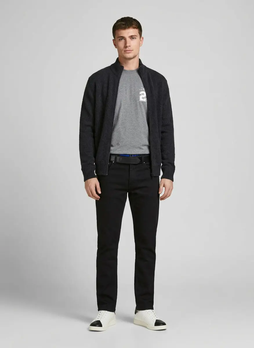 Urban Monochrome Casual