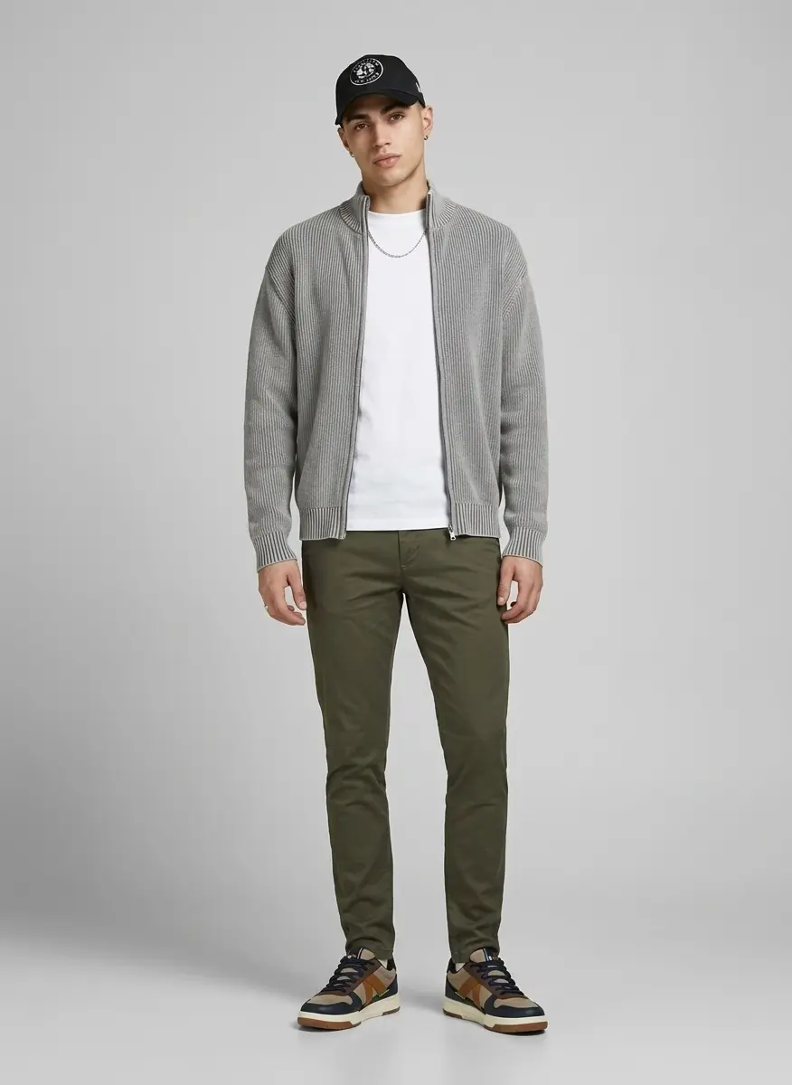 Classic Casual Contrast