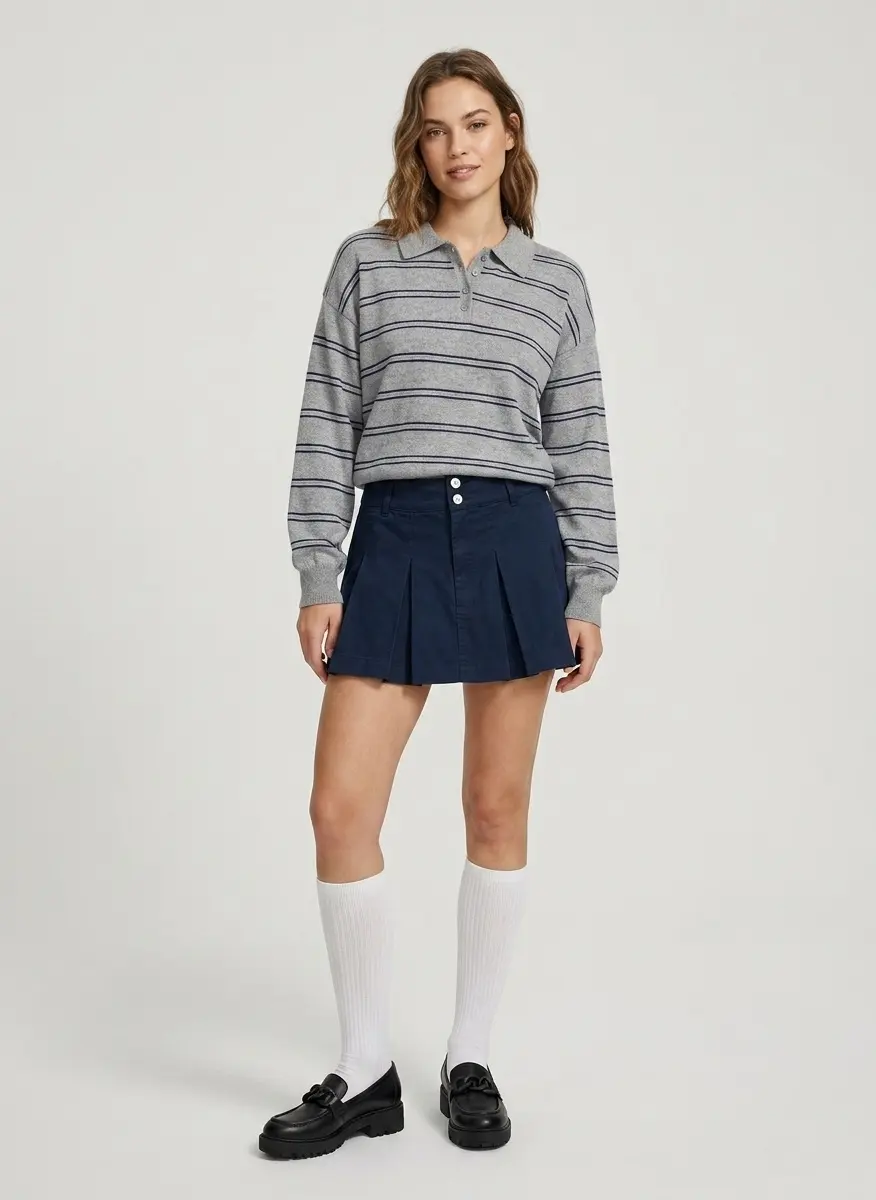 Preppy Schoolgirl Chic