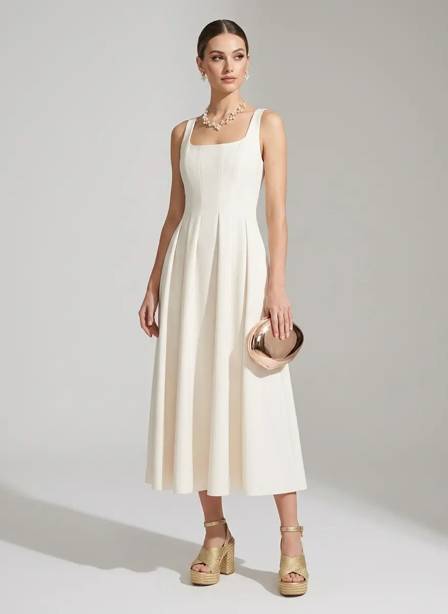 Gala Glamour in Ivory & Gold