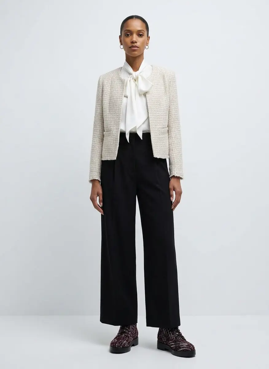 Sophisticated Tweed Professional