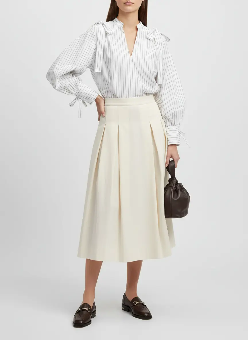 Crisp Contrast Elegance