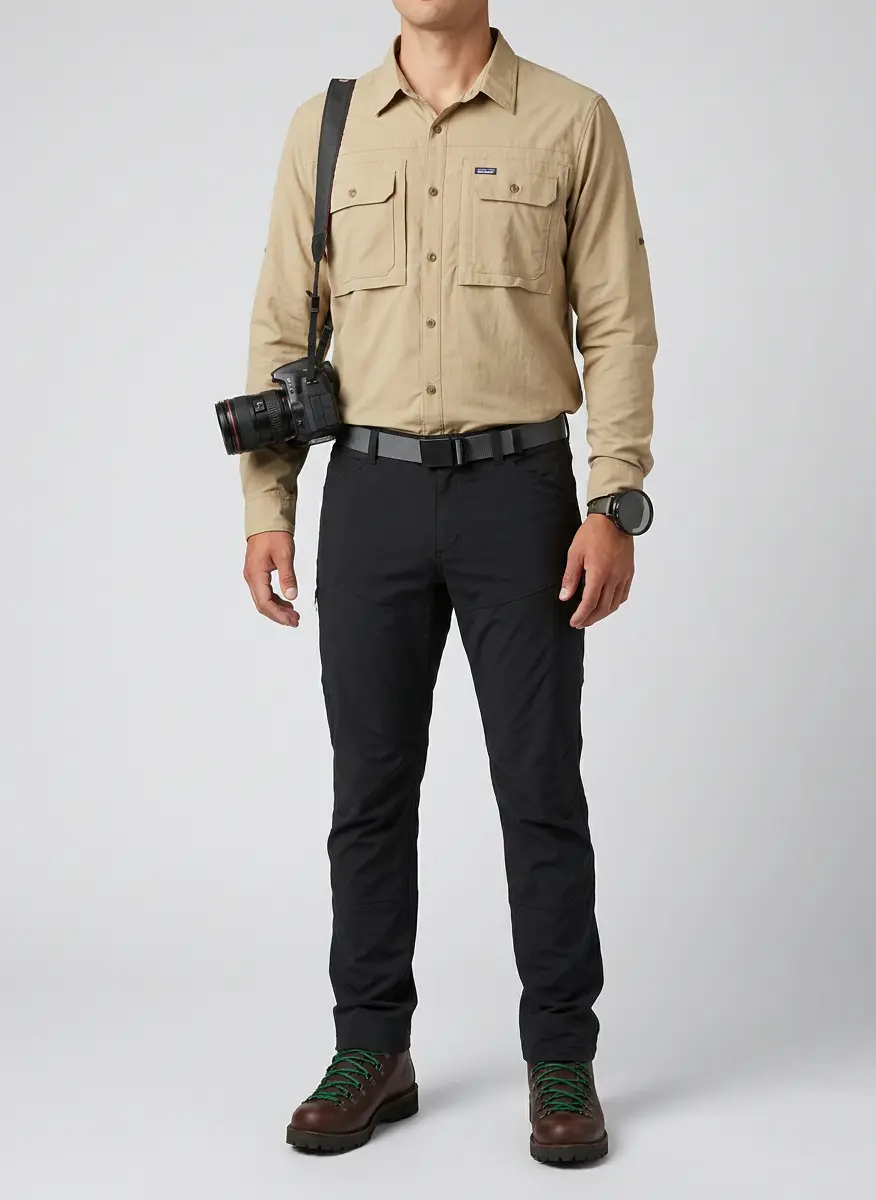 Sun-Protected Field Gear