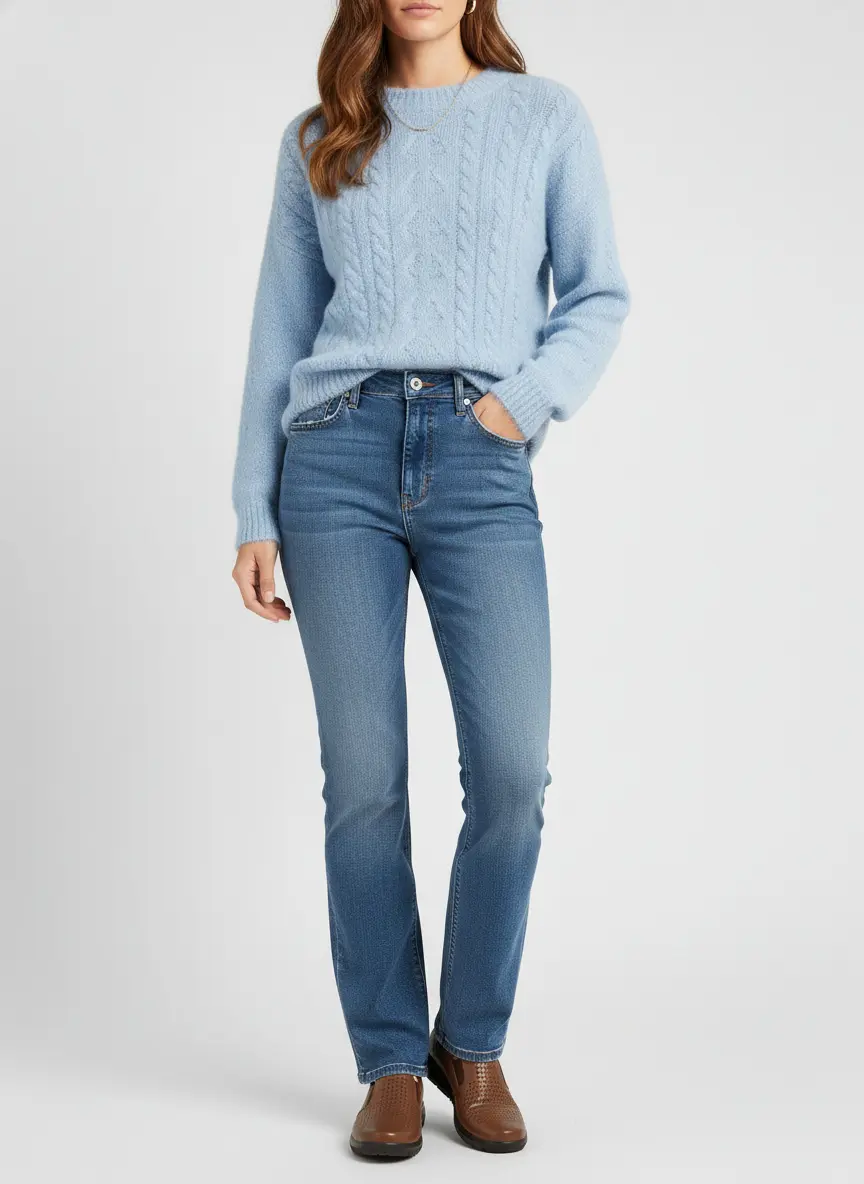 Classic Ivory & Denim