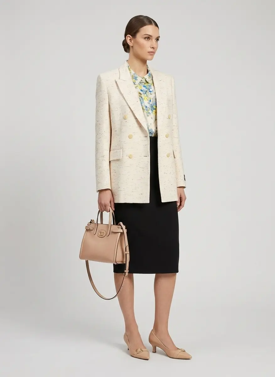 Modern Monochrome Femininity