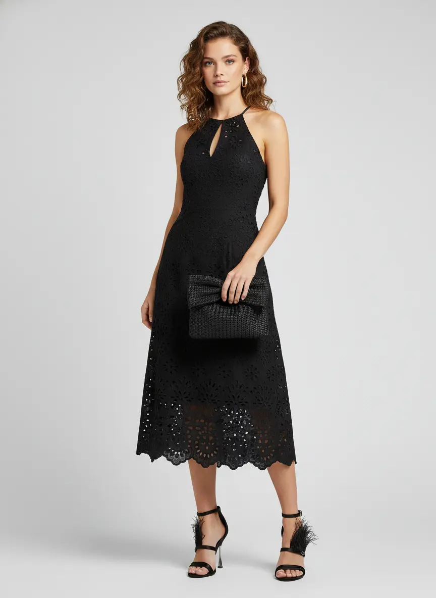 Chic Monochromatic Evening