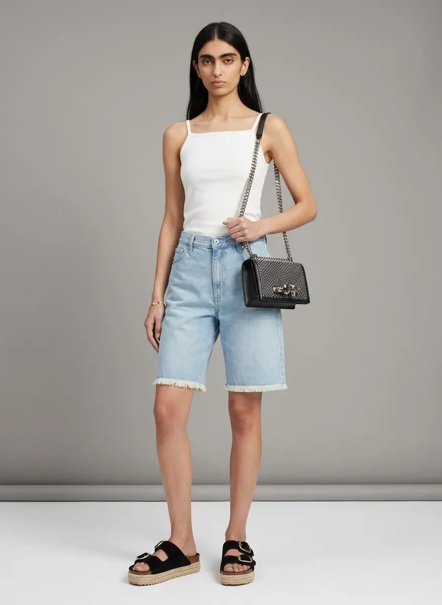 Still Here White Square Tank Top 5