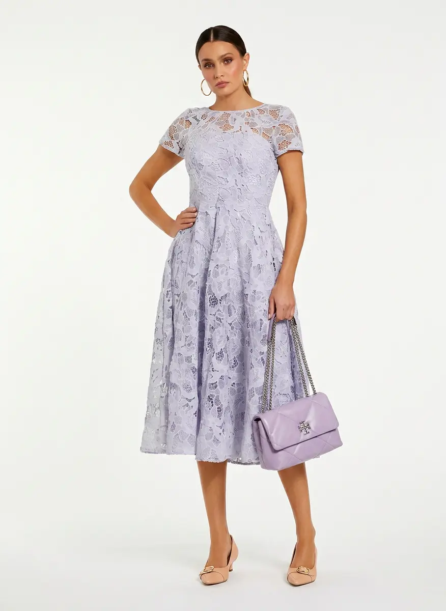 Monochromatic Lavender Elegance
