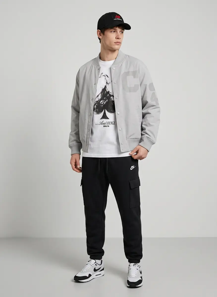Coach Canvas Varsity Jacket 2