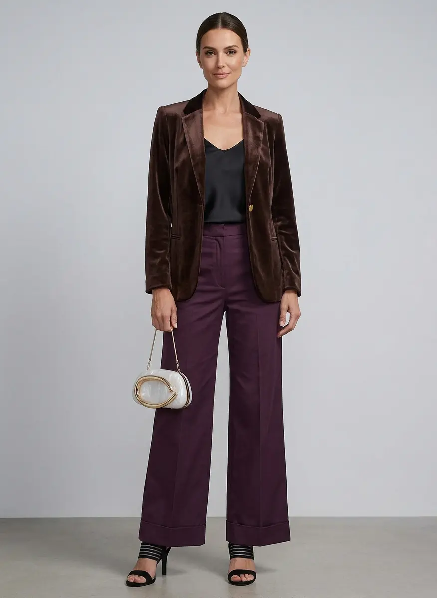Monochromatic Plum Gala