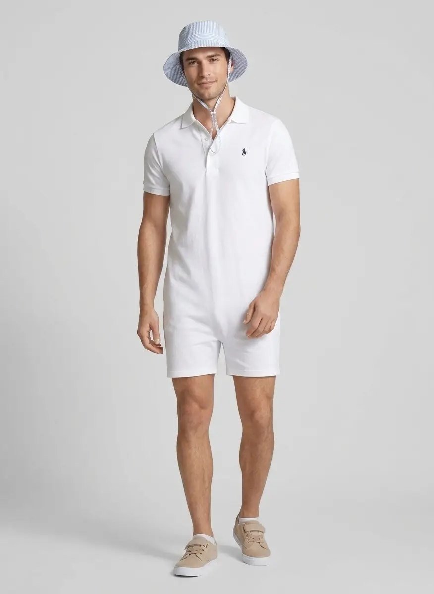 Ralph Lauren Boys' Polo Shortall - Baby 4