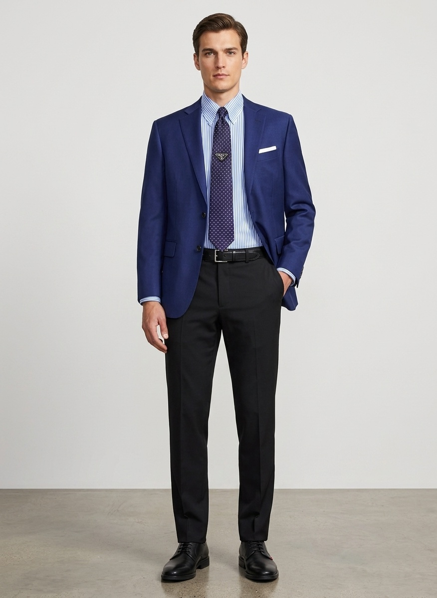 Prada Re-Nylon Gabardine Tie - Ties - Free Shipping - BeyondStyle