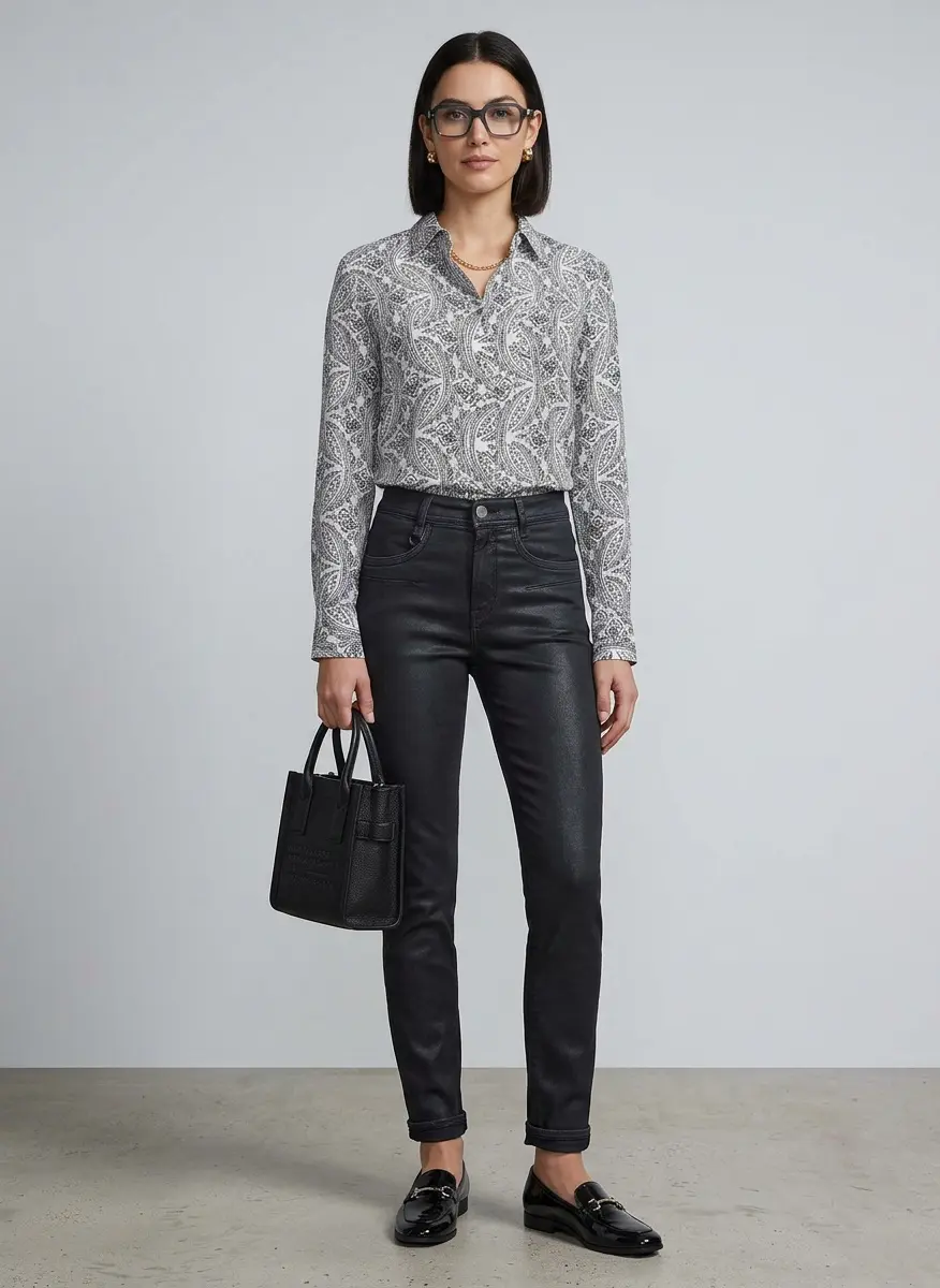 Monochrome Silk Sophisticate