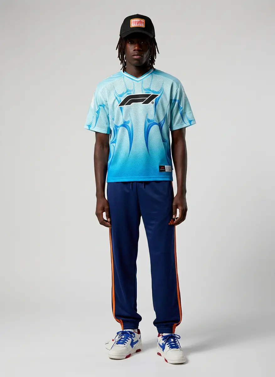 Formula 1 x Pacsun RD1 Mesh Short Sleeve Jersey 8