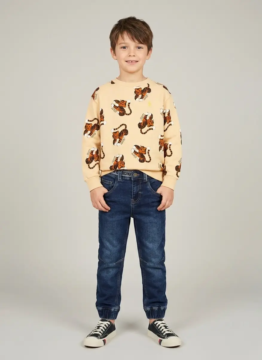 The Animals Observatory Bear cotton jersey sweatshirt 7