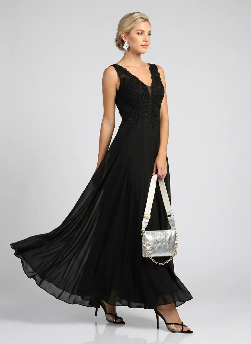 Monochrome Evening Gala