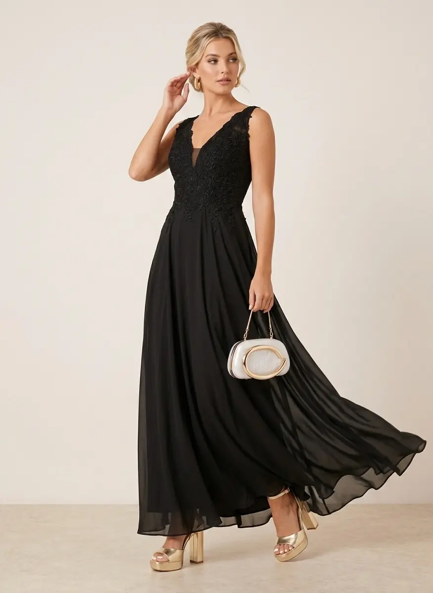 Timeless Noir & Gold