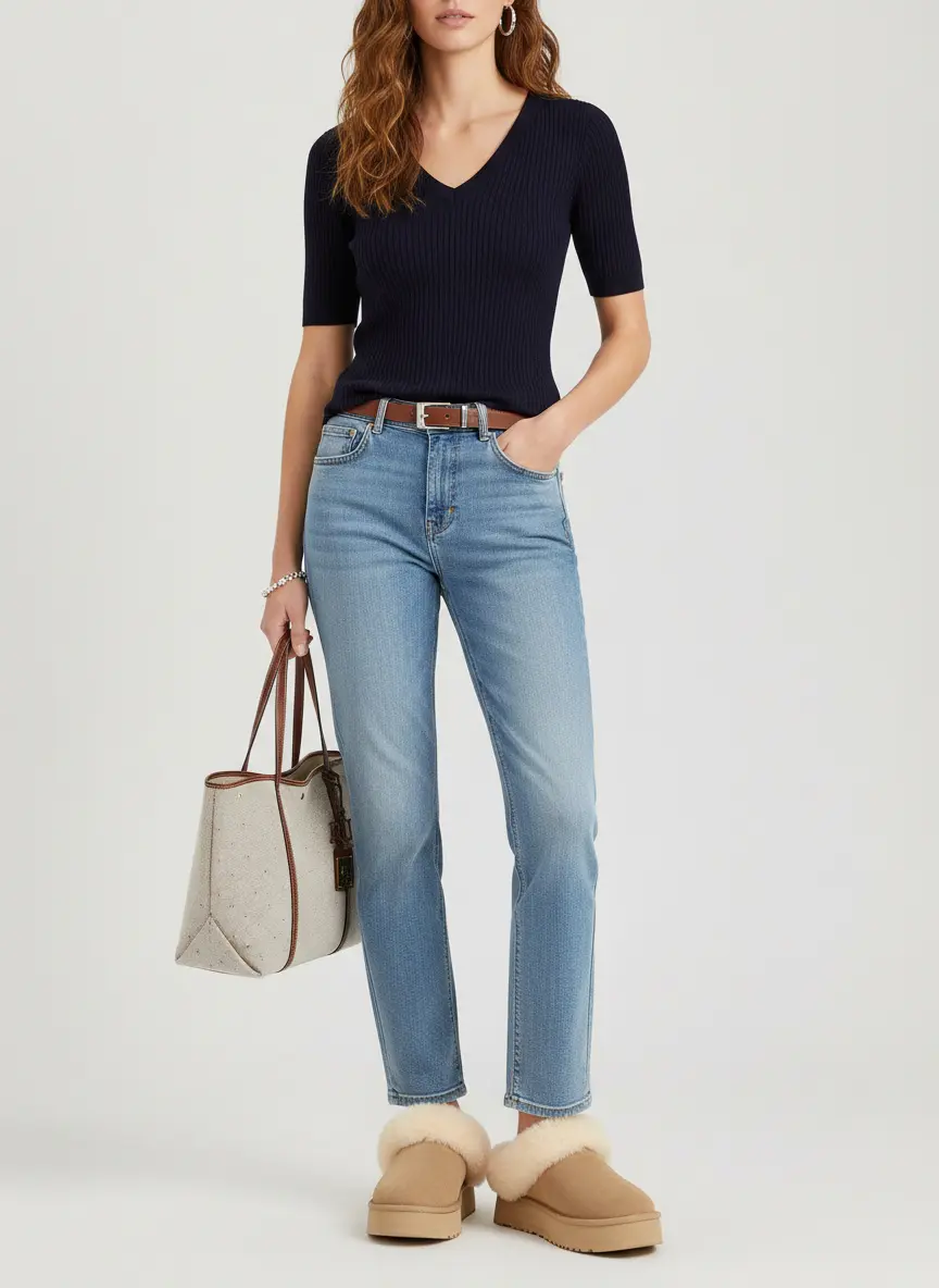 Modern Preppy Comfort