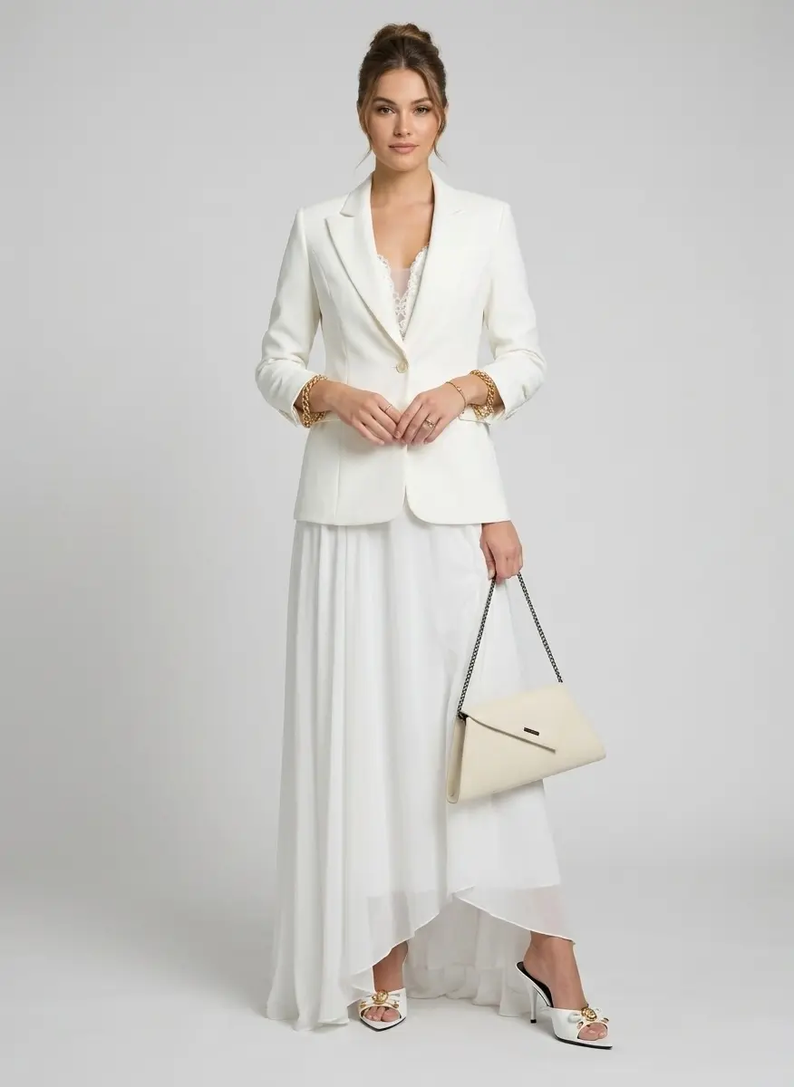 Modern Ivory Tuxedo