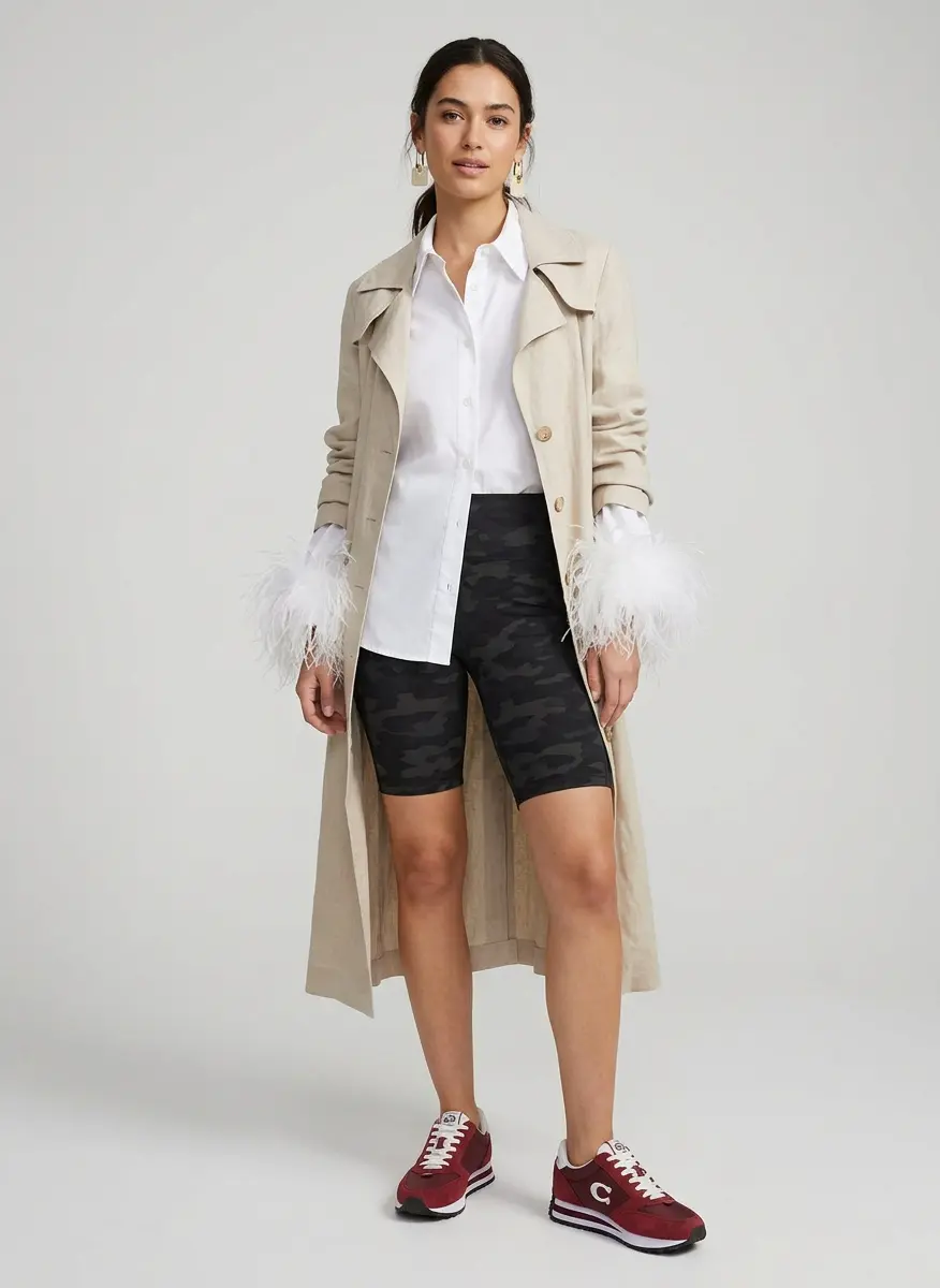 Refined Sporty Layering