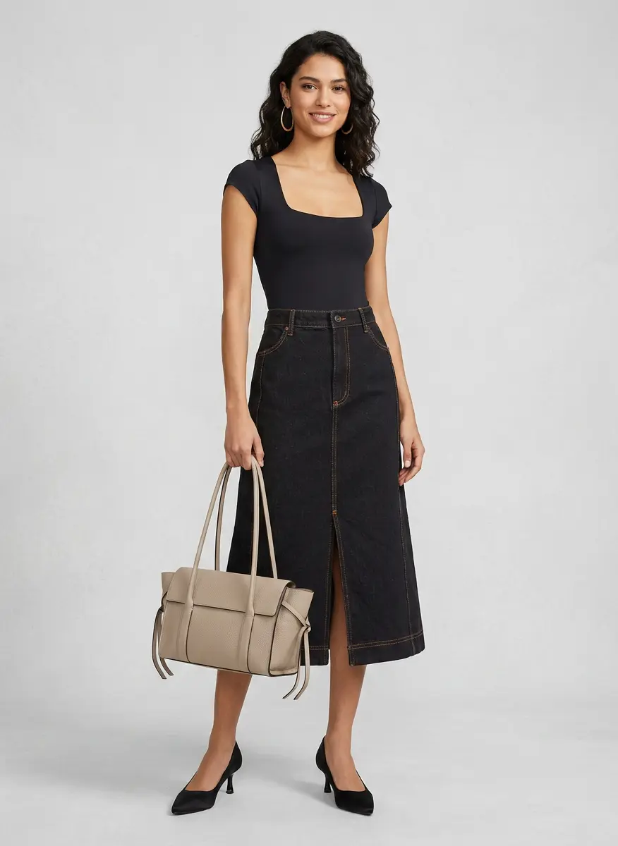 Monochrome Evening Elegance