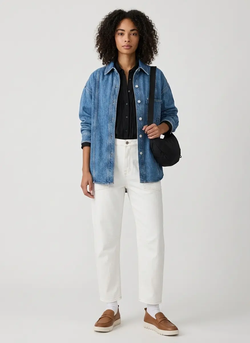 Polished Denim on Denim