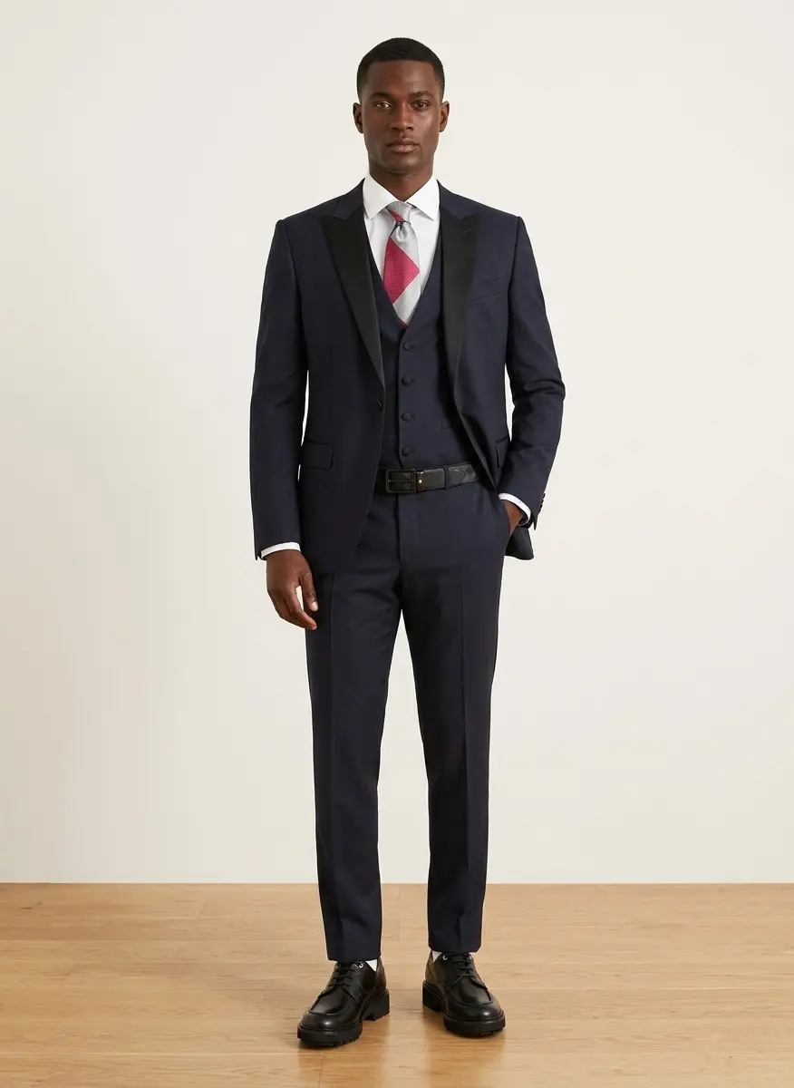 Modern Executive Navy